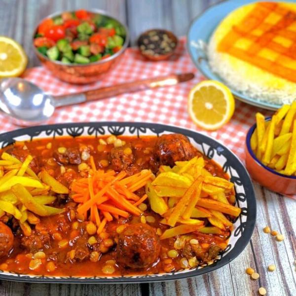 ۳۰ راز خوشمزه شدن خورش قیمه جا افتاده مجلسی