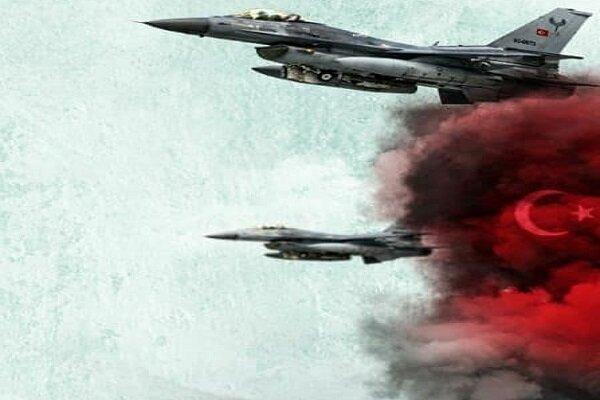 بمباران شدید دهوک از سوی جنگنده های اف۱۶ ترکیه