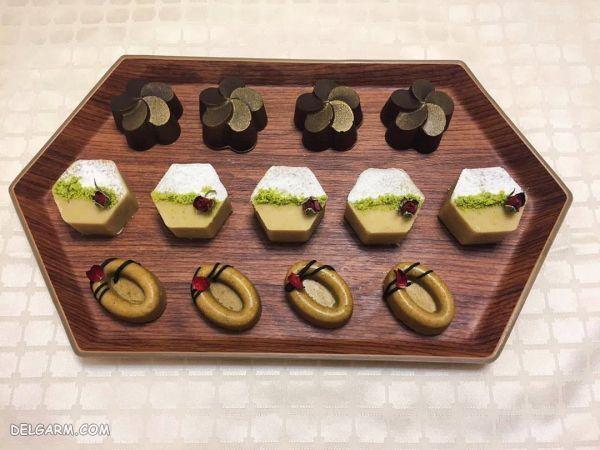 ۴ طرز تهیه حلوا بوتیکی مجلسی