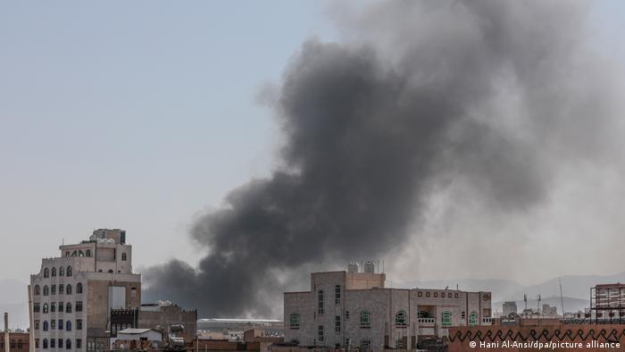 حملات متقابل نیروهای ائتلاف و حوثی‌های یمن به مواضع یکدیگر