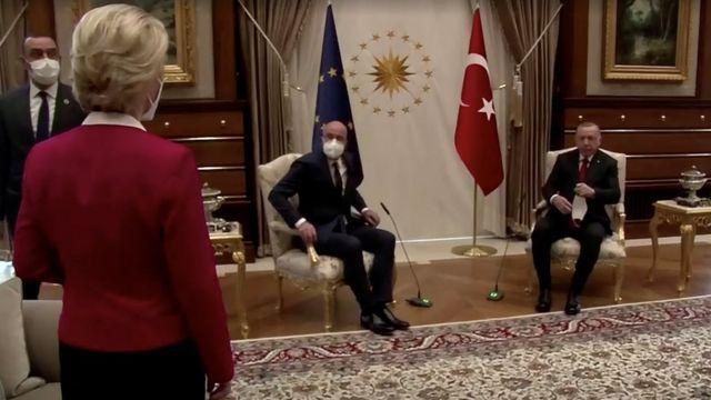 ترکیه اتحادیه اروپا را در 'سوفاگیت' مقصر دانست
