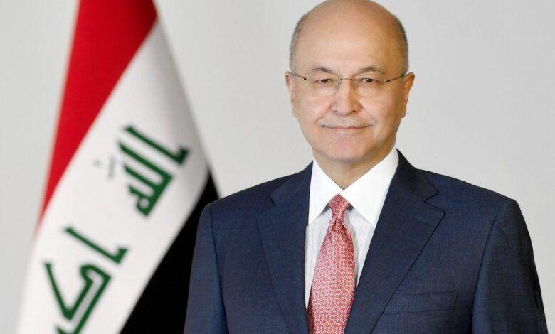 واکنش برهم صالح به حملات روز چهارشنبه در نقاط مختلف عراق