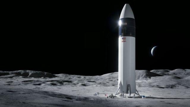 ناسا، اسپیس ایکس را برای فرستادن مجدد انسان به ماه انتخاب کرد