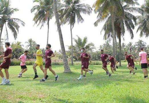 تمرین سبک پرسپولیسی‌ها در هتل