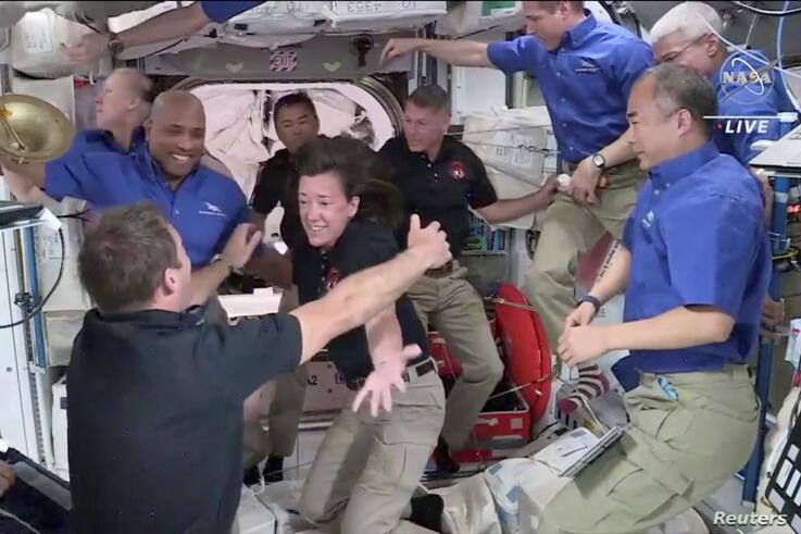 فضاپیمای اسپیس اکس به ایستگاه فضایی بین المللی رسید