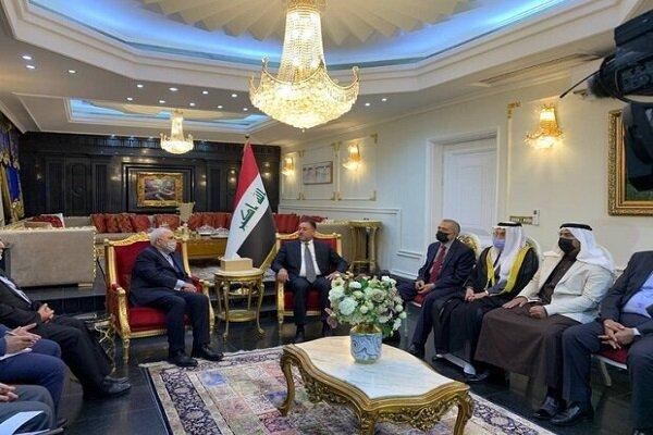FM Zarif meets with prominent Iraqi Sunnis, tribal chiefs