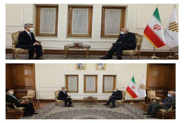 South Korean outgoing amb. meets with Zarif