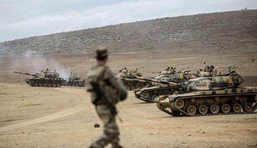 استقرار گسترده نظامیان ترکیه برای اشغال مناطق مرزی عراق
