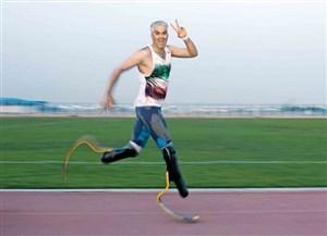 دونده‌ای که رؤیای قهرمانی پارالمپیک دارد؛/ یوسین بولت ایرانی با پاهای کربنی