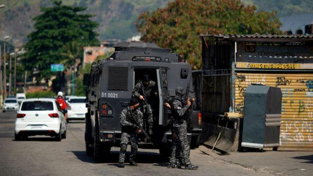 دست کم ۲۵ کشته در درگیری پلیس و تبه‌کاران در ریو دو ژانیرو برزیل