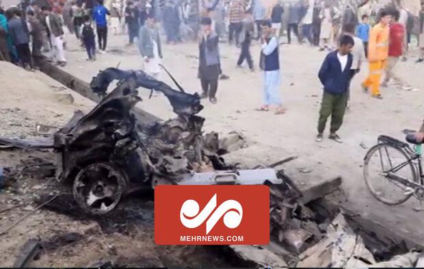 محل انفجار مرگبار دبیرستان دخترانه در کابل