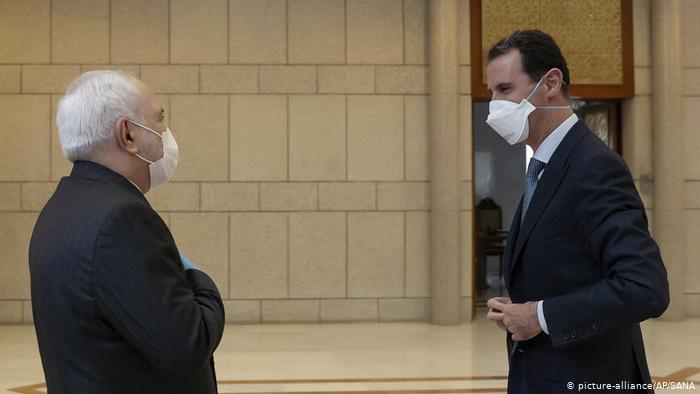 بحران خاورمیانه یکی از محورهای گفت‌وگوی ظریف با بشار اسد