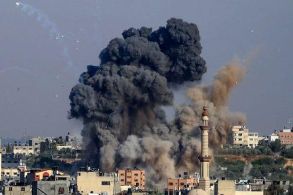 حمله موشکی قسام به پایگاه هوایی «حتسور»