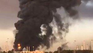 آتش‌سوزی عظیم در پالایشگاه تندگویان تهران - Gooya News