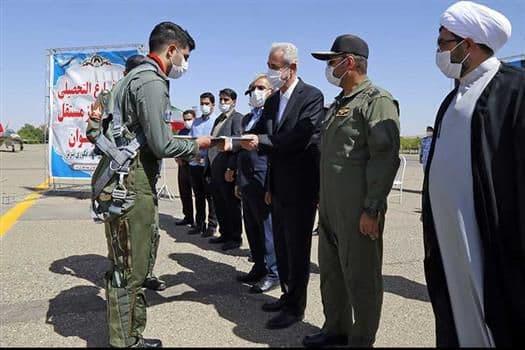 برگزاری آیین فارغ التحصیلی خلبانان پایگاه شکاری شهید فکوری