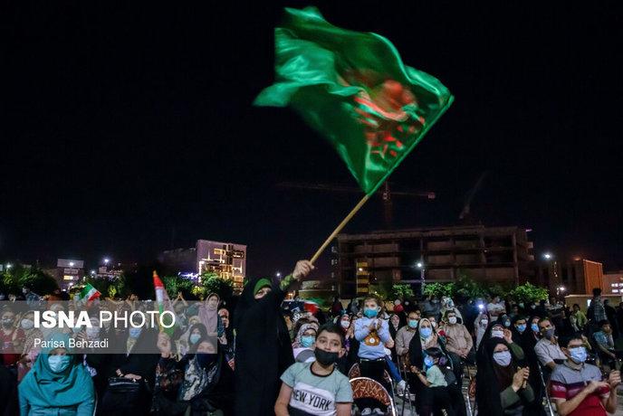 جشن پیروزی ابراهیم رئیسی در اراک