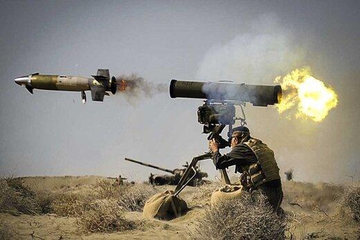 تصویری از موشک ضد زره نیروهای مسلح ایران /«توفان»؛ مجهز به سیستم جنگ الکترونیک است