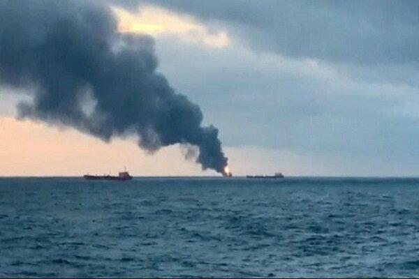 Iraqi ship catches fire in Persian Gulf, all 9 crew dead