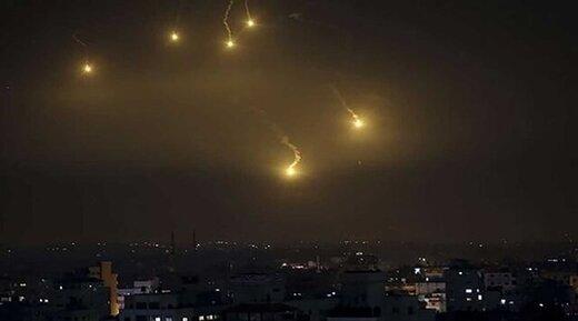 پدافند سوریه حملات هوایی اسرائیل را ناکام گذاشت