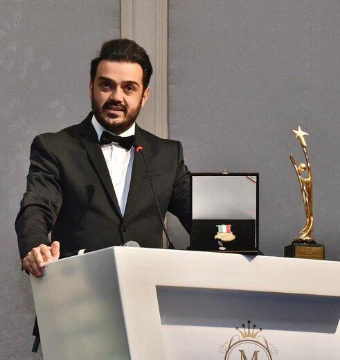 دندانپزشک و تهیه‌کننده سینمای ایرانی برنده برند برتر از دانشگاه اروپایی شد