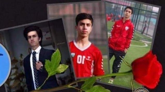 فوتبالیست جوان افغان در میان جان باختگان حادثه سقوط از هواپیما