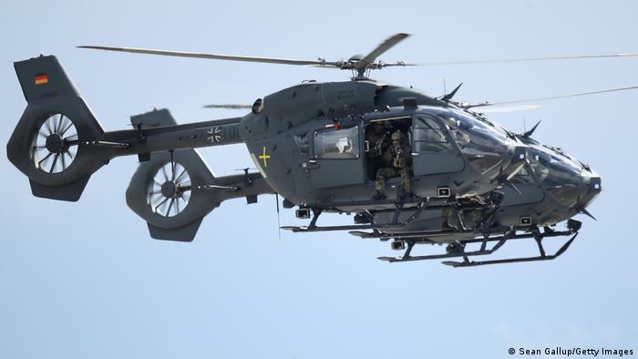 پیوستن دو هلیکوپتر ارتش آلمان به عملیات خروج نیروها از کابل