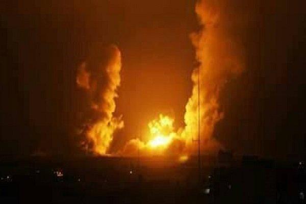 Massive explosion rocks central Gaza after Zionist attack