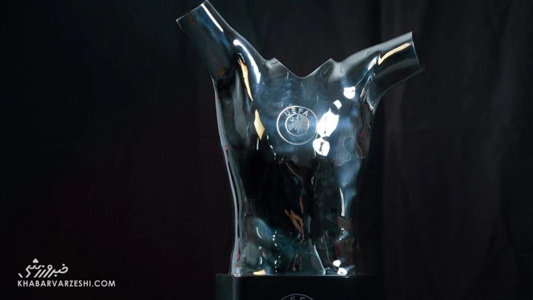 اهدای جوایز سال ۲۰۲۱ یوفا| جایزه ویژه به دانمارکی‌ها رسید/ مندی بهترین دروازه‌بان سال شد+ عکس
