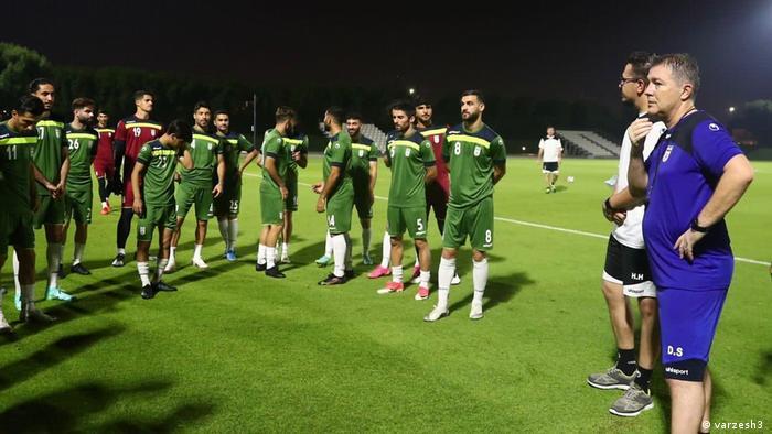 تیم ملی فوتبال ایران در آستانه دیدار با عراق