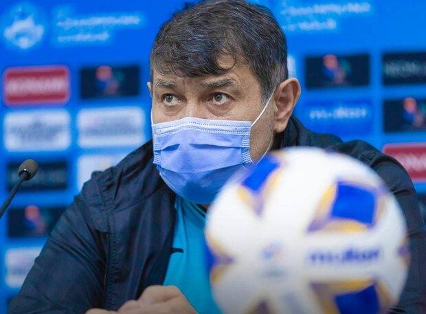 سرمربی موقت استقلال تاجیکستان در دیدار با پرسپولیس