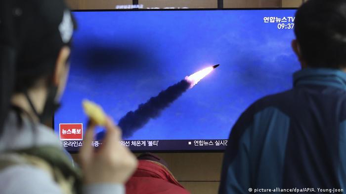 کره شمالی "دو موشک بالستیک به طرف دریای ژاپن شلیک کرده است"