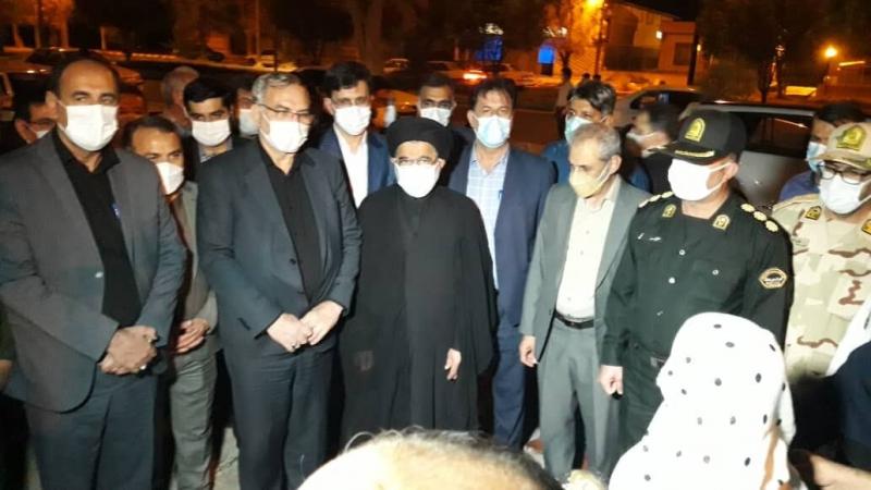 وزیر بهداشت به شهدای گمنام دهلران ادای احترام کرد