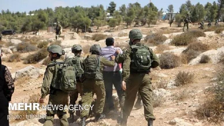 ربایش دو جوان فلسطینی به دست ارتش صهیونیستی