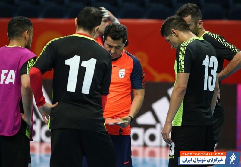 ۲۳:۲۰ اولین واکنش سرمربی تیم ملی فوتسال به حذف تلخ از جام جهانی