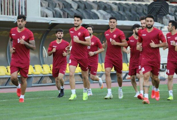 پرسپولیس بدون اعتصاب تمرین می کند