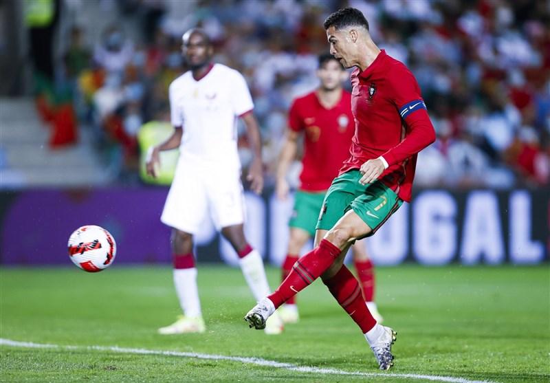 برتری پرتغال مقابل قطر در دیداری دوستانه/ رونالدو با عبور از رکورد راموس تاریخ‌ساز شد