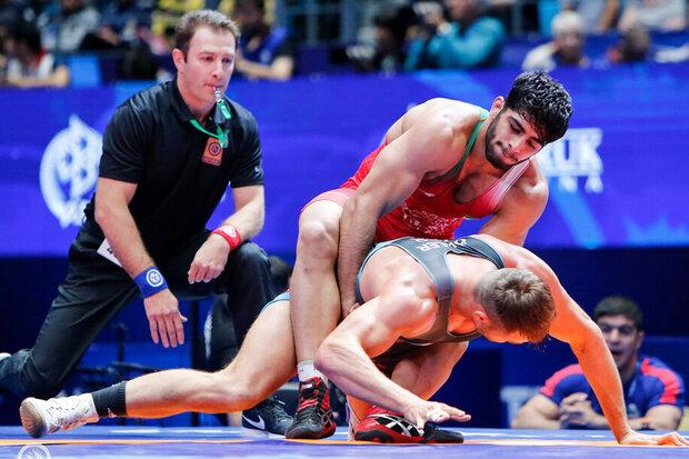 Saravi bags 1st gold for Iran in Greco-Roman World C'ships