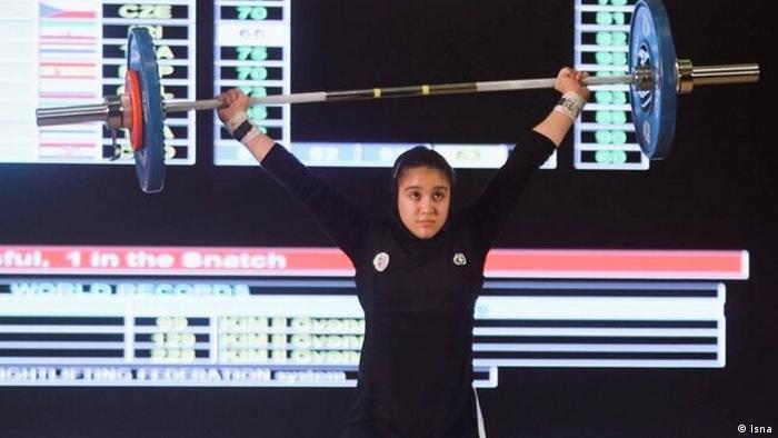 پیشرفت چشمگیر وزنه‌برداری زنان ایران