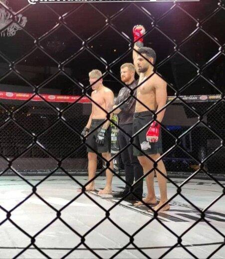 برتری عبدالملکی مقابل رزمی کار اکراینی