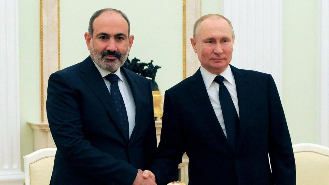 پاشینیان به پوتین: شراکت ارمنستان با روسیه، استراتژیک است