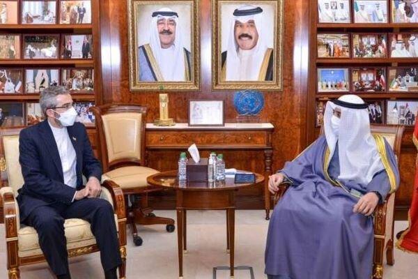 دیدار معاون وزیر خارجه ایران با وزیر خارجه کویت