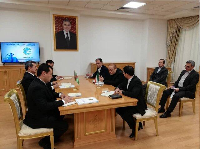 دیدار معاون دیپلماسی اقتصادی وزارت خارجه با وزیر خارجه ترکمنستان
