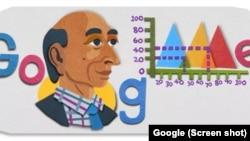 گوگل با لوگوی پروفسور لطفی‌زاده از بنیانگذار «منطق فازی» قدردانی کرد