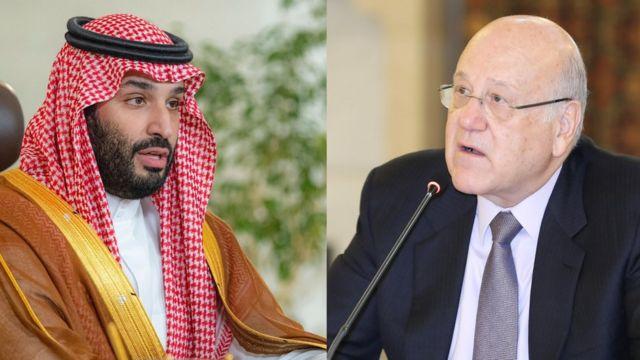 با پادرمیانی رئیس‌جمهوری فرانسه، نخست‌وزیر لبنان و ولیعهد عربستان تلفنی گفت‌وگو کردند