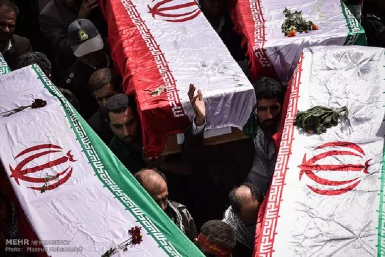 پیکر ۵۵ شهید دفاع مقدس به آغوش وطن بازگشت