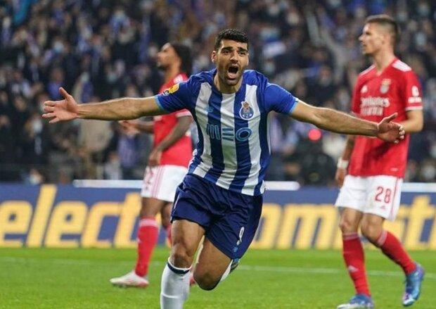 پورتو پیروز بازی بزرگ مقابل بنفیکا/طارمی بعد از ۱۱ بازی گلزنی کرد