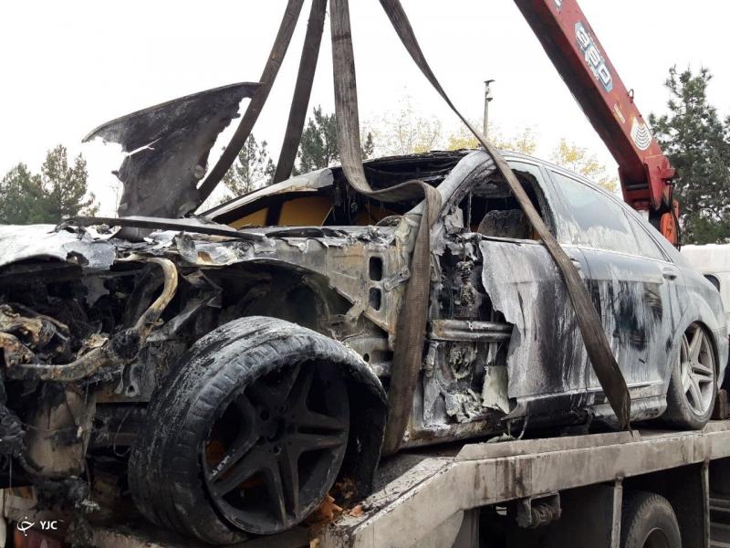 آتش زدن خودر‌وهای لاکچری شهروندان توسط اوباش +تصاویر