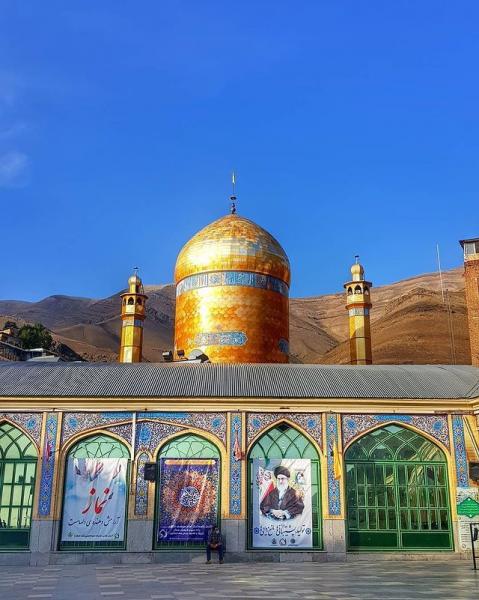 بقعه متبرکه امامزاده داوود در دل کوه‌های تهران + تصاویر
