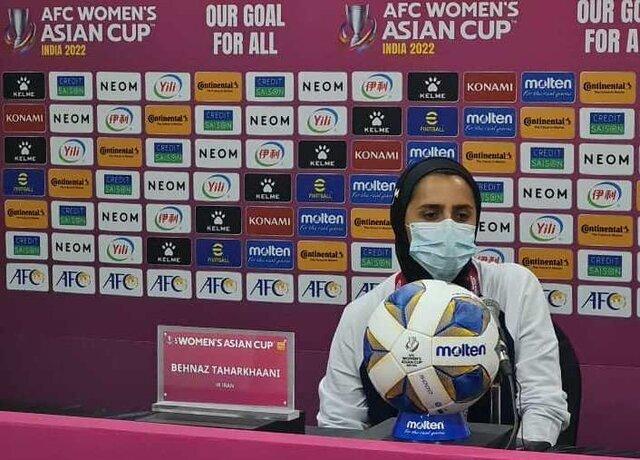 کاپیتان تیم ملی فوتبال زنان ایران در نشست خبری جام ملت‌ها چه گفت؟