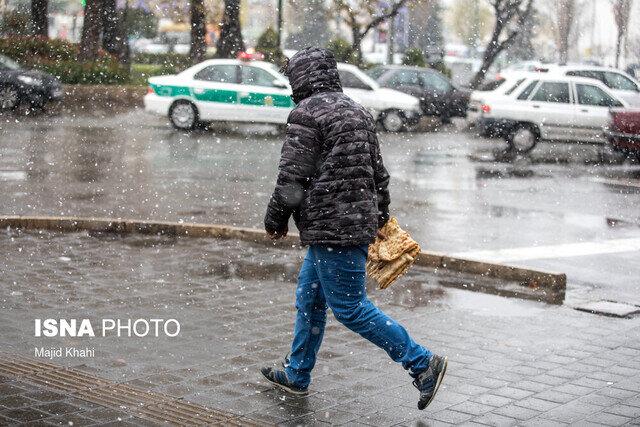 بیشترین باران در جنوب شهر کرمانشاه/ افت 3 تا 5 درجه‌ای دمای شبانه